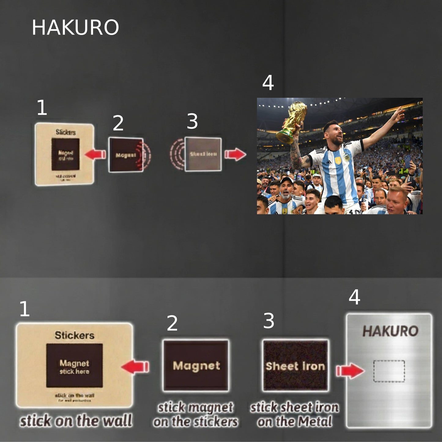 Lionel Messi World Cup Poster