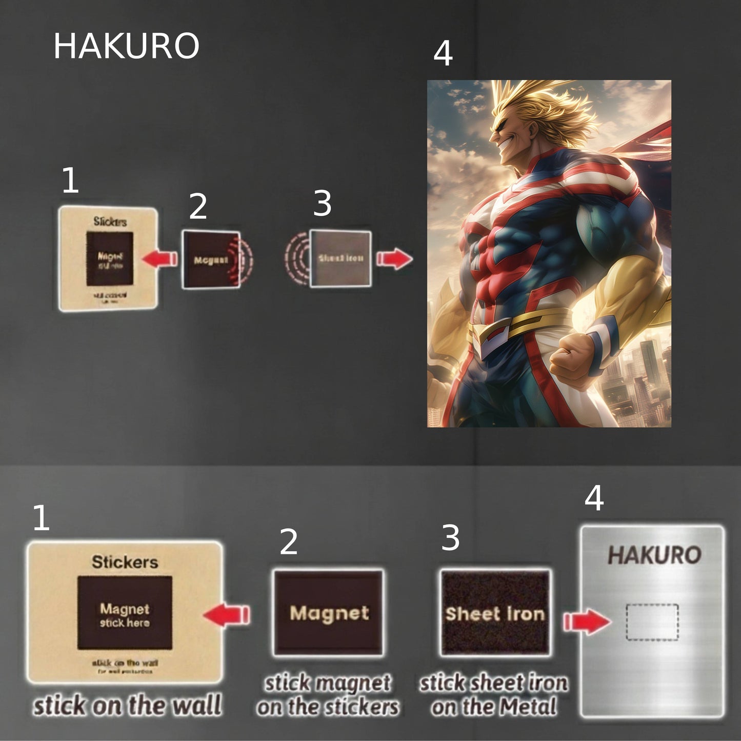 All Might: Symbol of Peace Poster