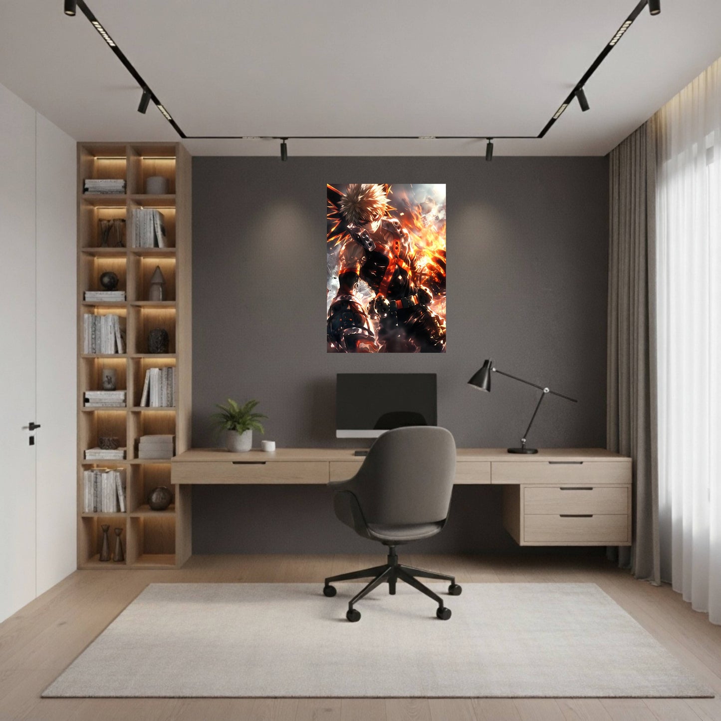 Katsuki Bakugo Poster