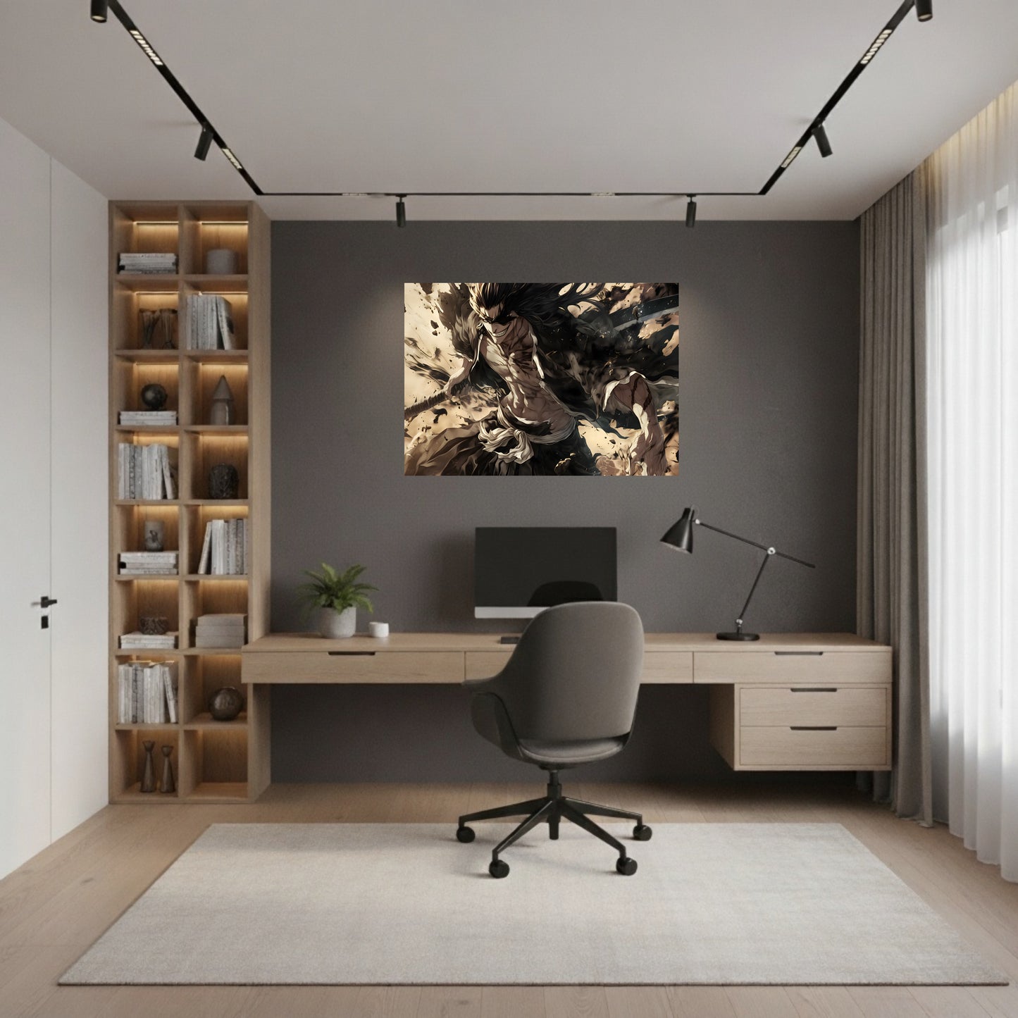 Zaraki Kenpachi Savage Clash Poster