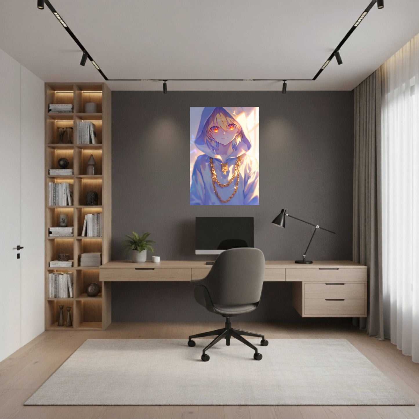 Kurapika: Chibi Streetwear Poster