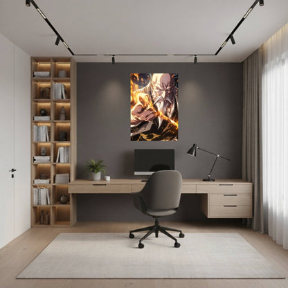 Yamamoto Genryusai Bankai Poster