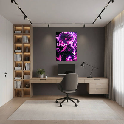 Neferpitou: Neon Poster