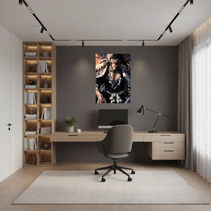 Zaraki Kenpachi Battle Worn Poster