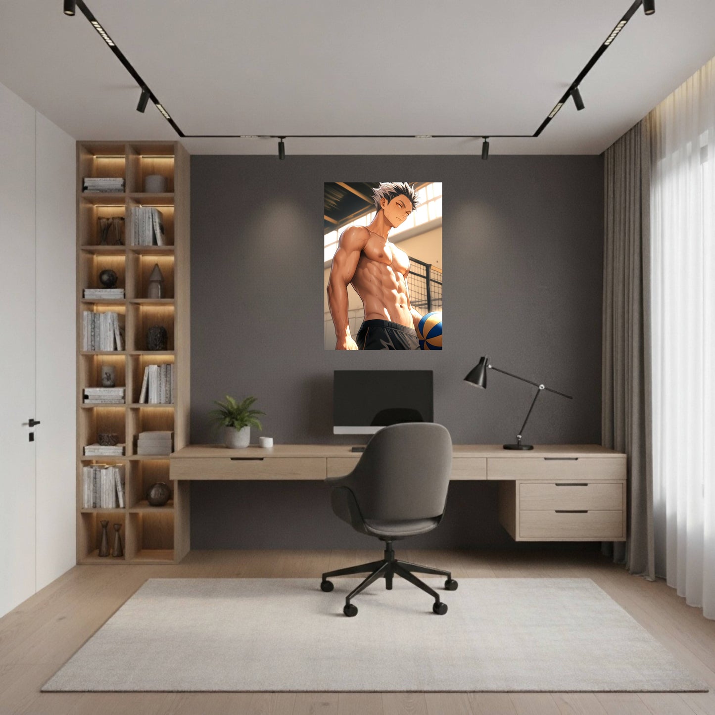 Bokuto: Topless Poster