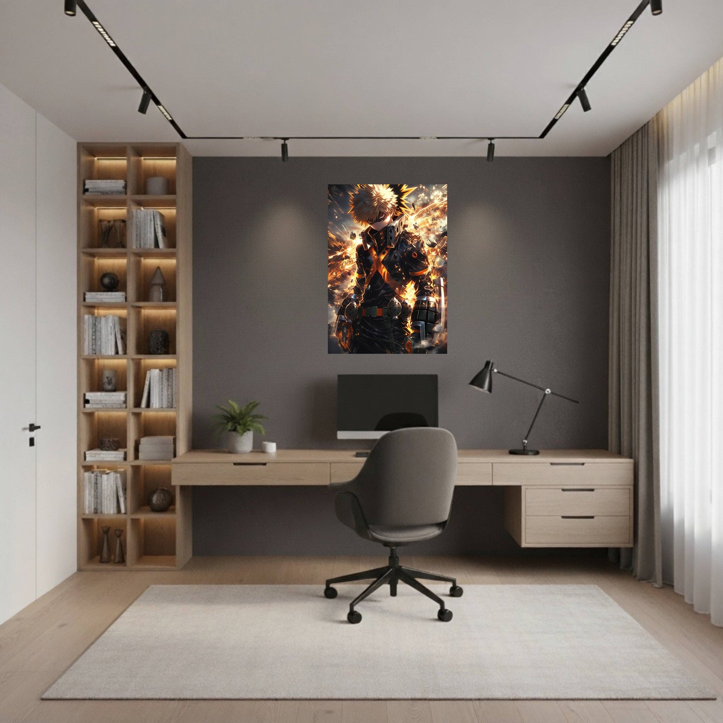 Bakugo: The Blazing Prodigy Poster