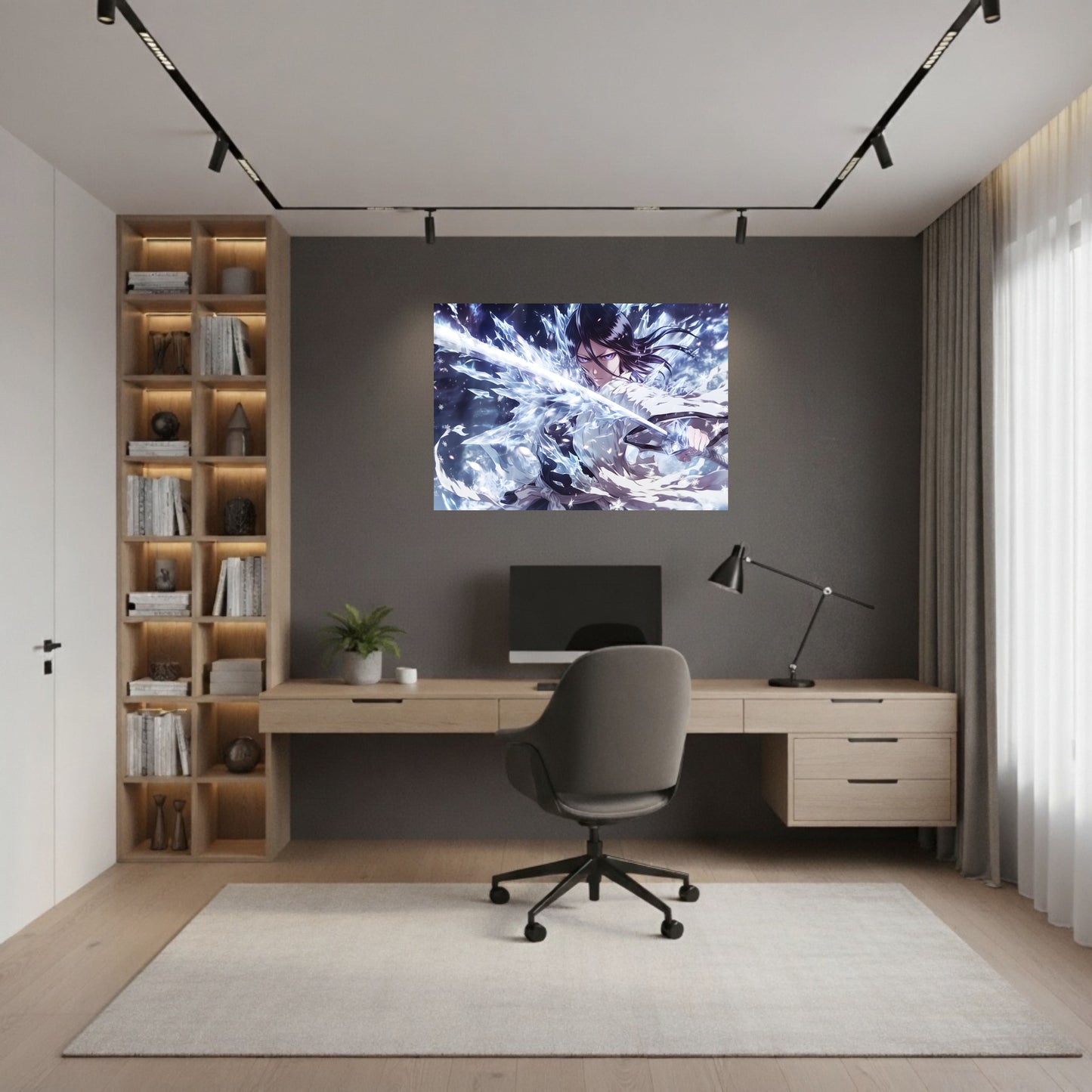 Kuchiki Rukia Ice Blade Poster