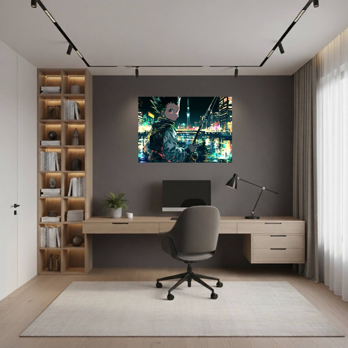 Gon – City Lights Fishing Poster