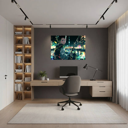 Gon – City Lights Fishing Poster