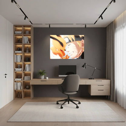 Naruto and Kurama Poster