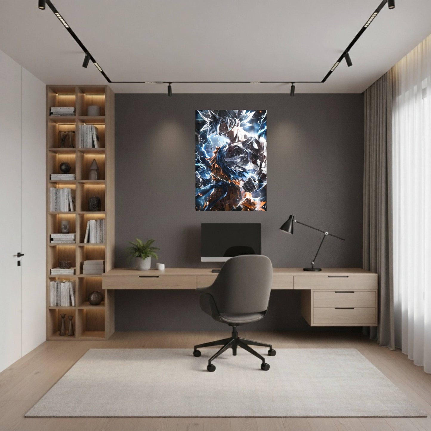 Ultra Instinct Goku Poster