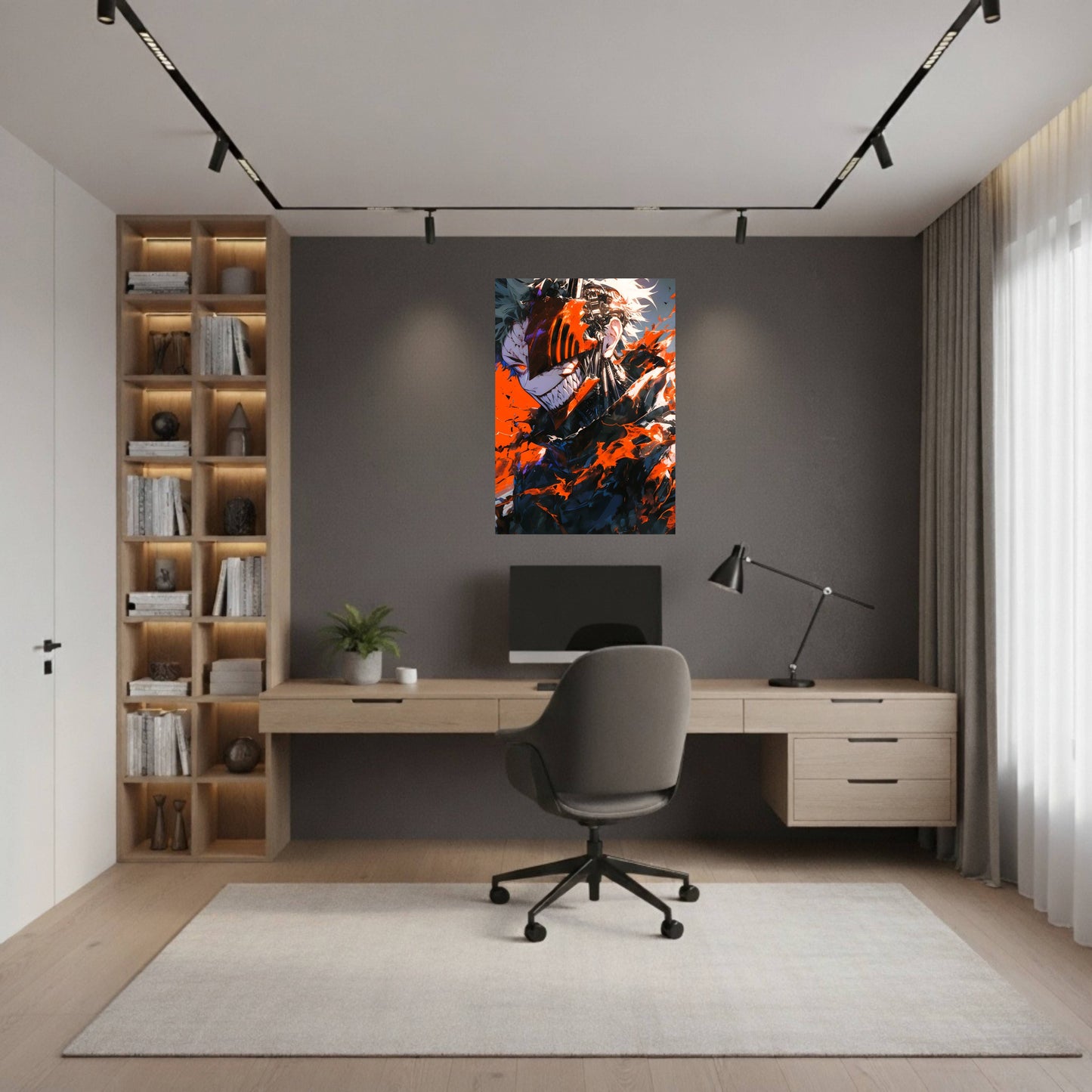 Denji: Half Transformation Poster