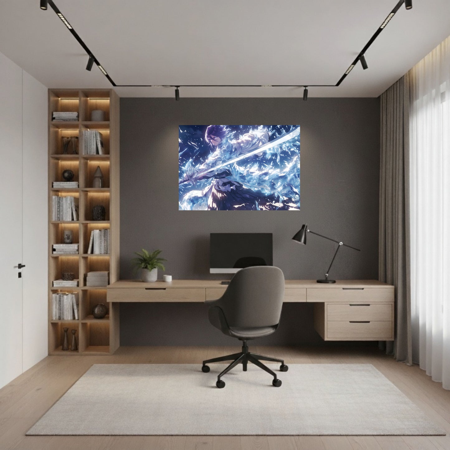 Kuchiki Rukia Bankai Ice Form Poster