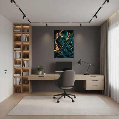 Trafalgar Law: Neon Corazon Poster