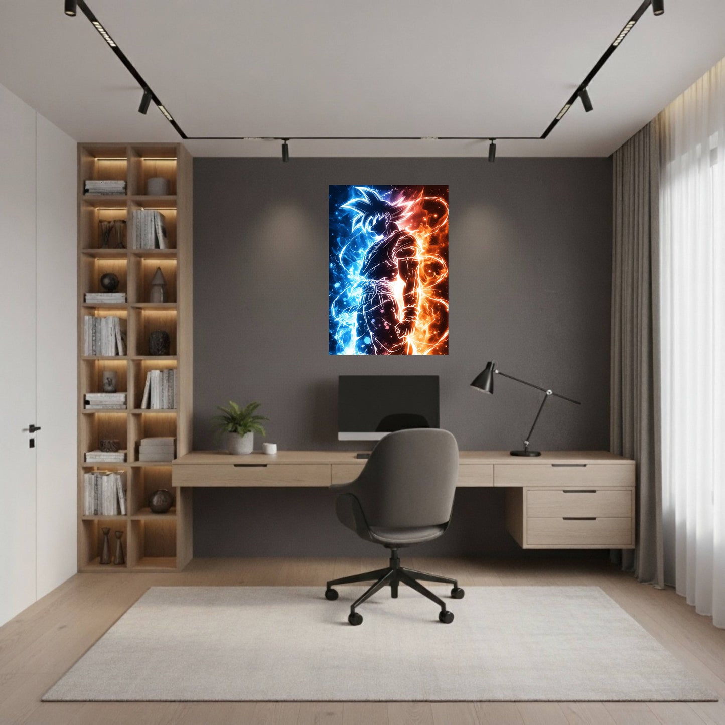 Goku: Divine Glow Poster