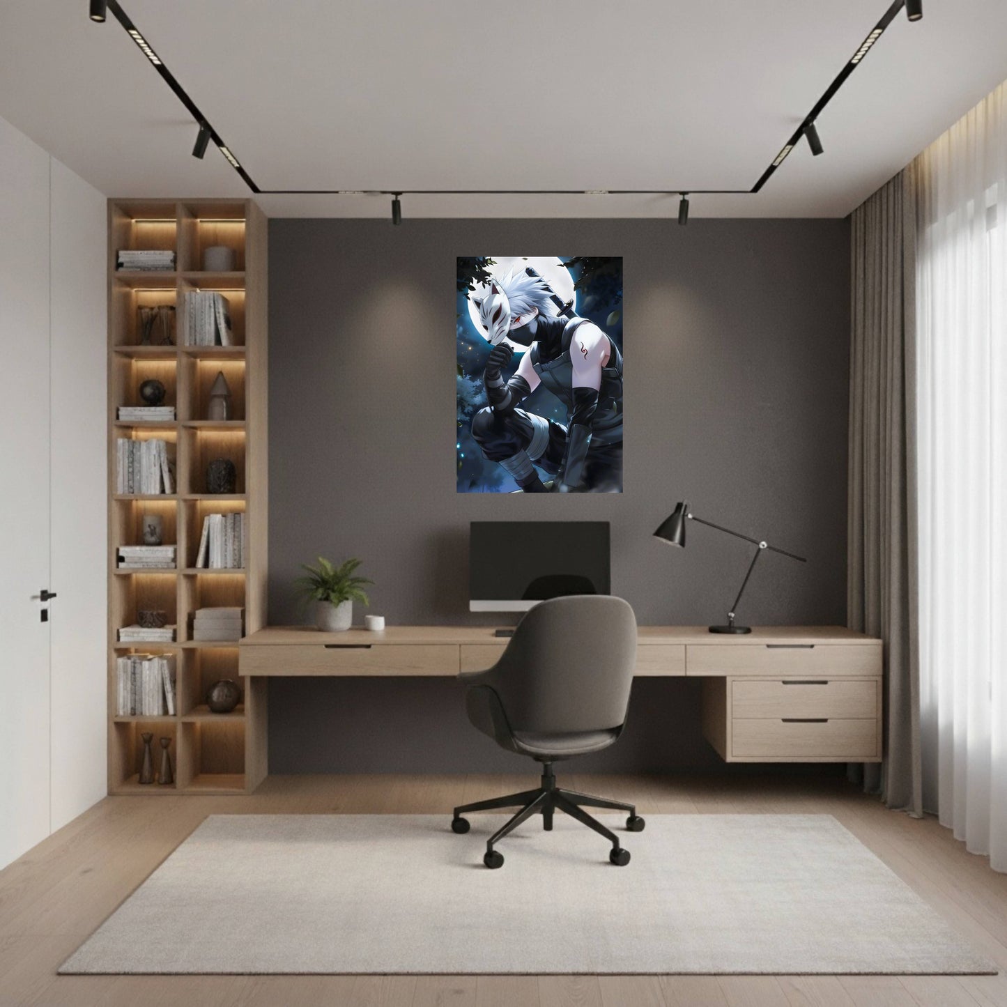 Kakashi Hatake Anbu Poster