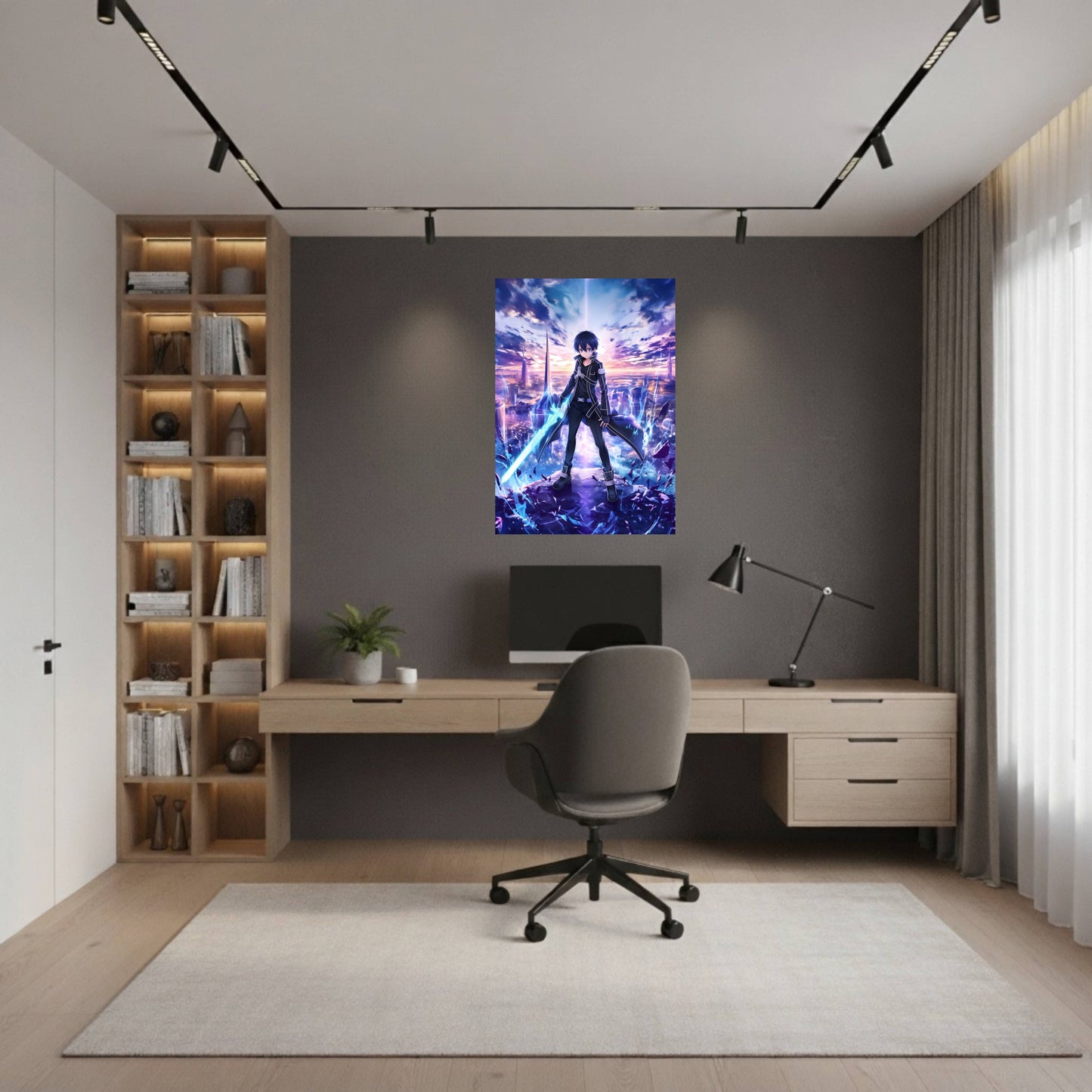 Kirito: The Black Swordsman Poster