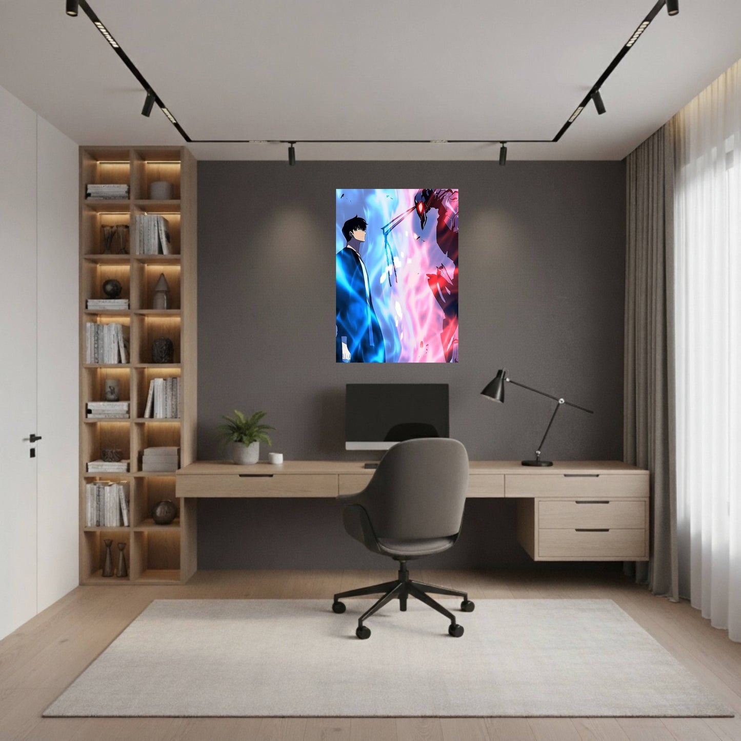 Sung Jin Woo Vs Beru Poster