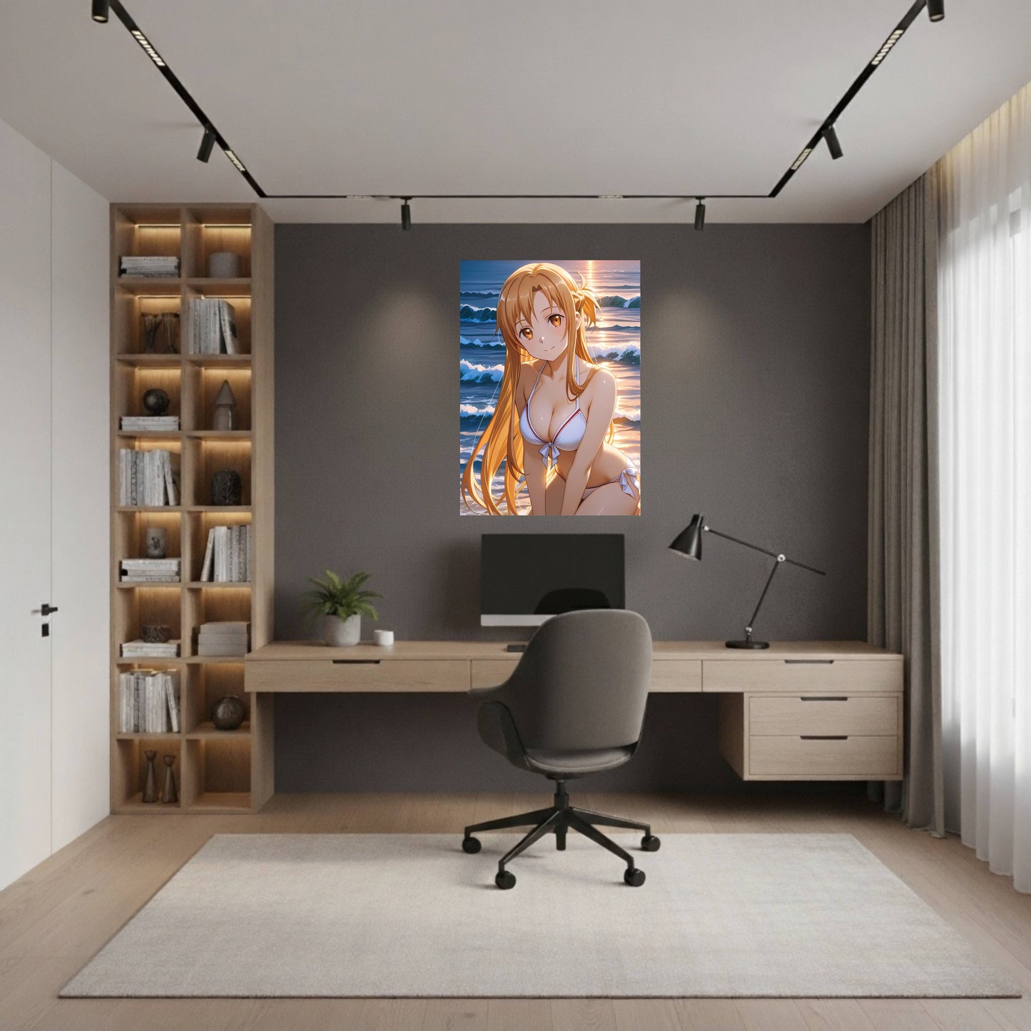 Asuna’s Summer Glow Poster