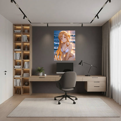 Asuna’s Summer Glow Poster