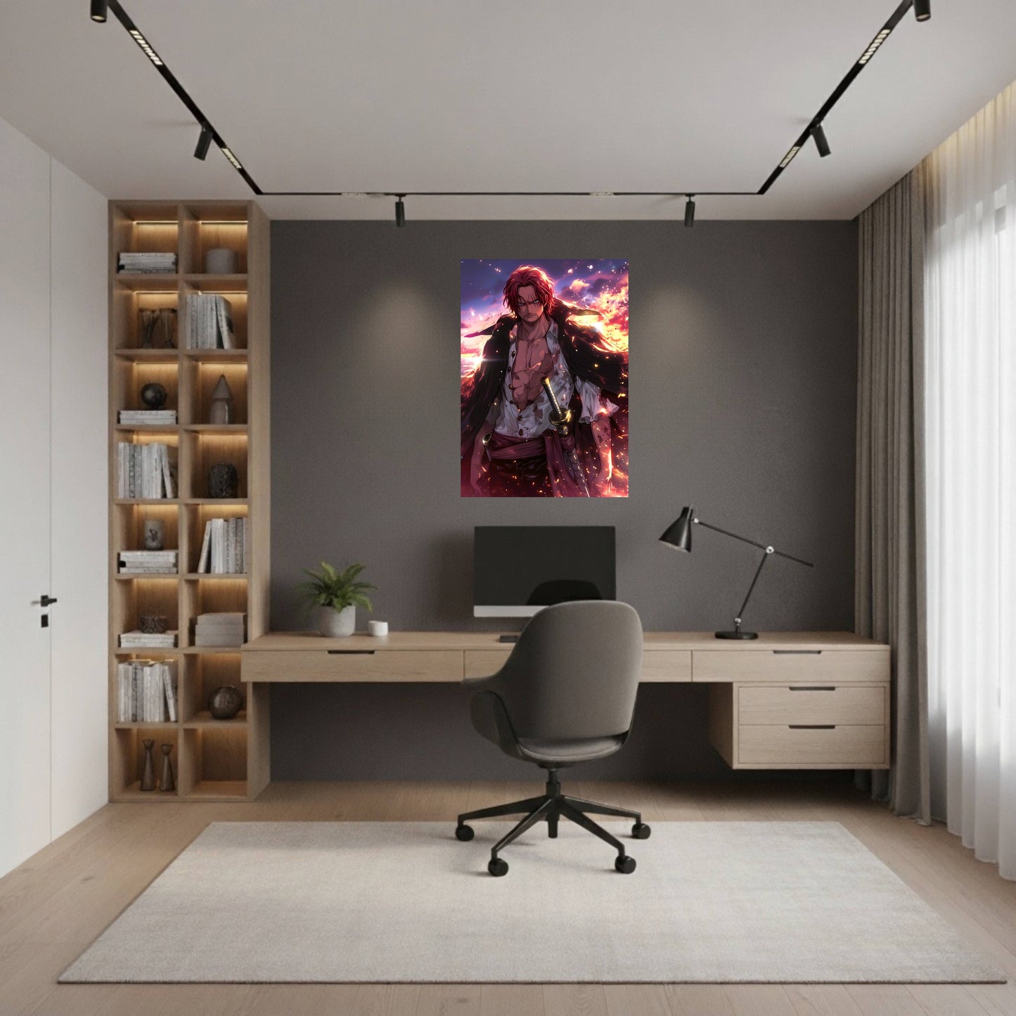 Red-Haired Shanks Poster