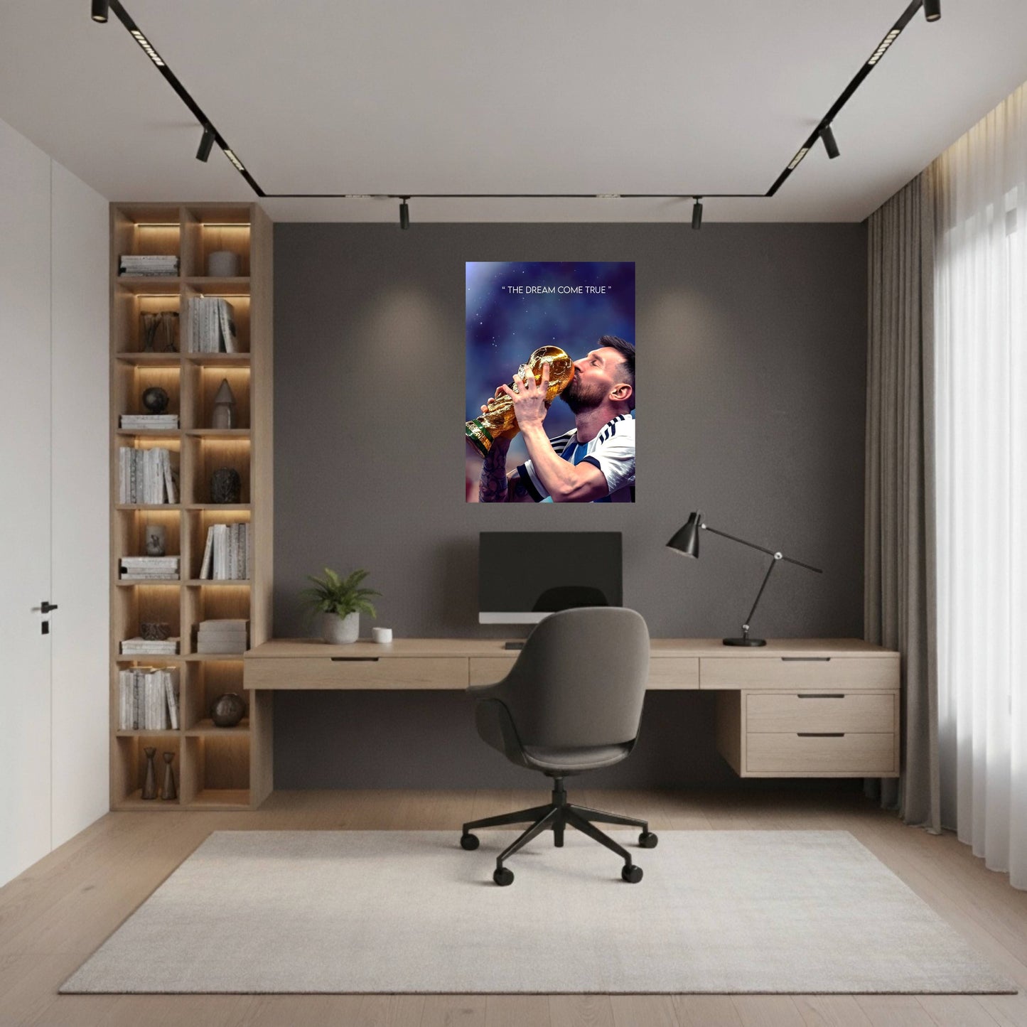 Lionel Messi World Cup Poster