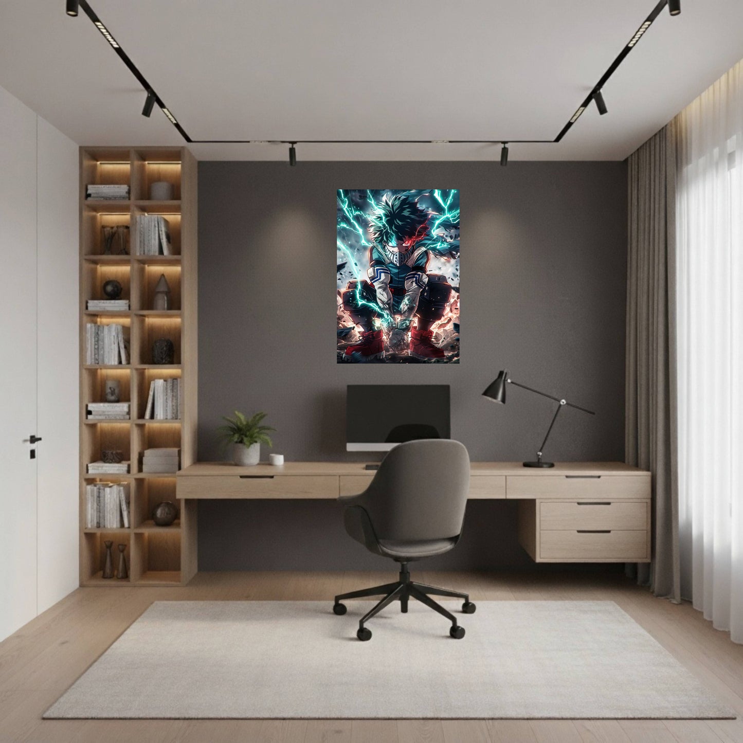 Izuku Midoriya: Full Cowl Poster