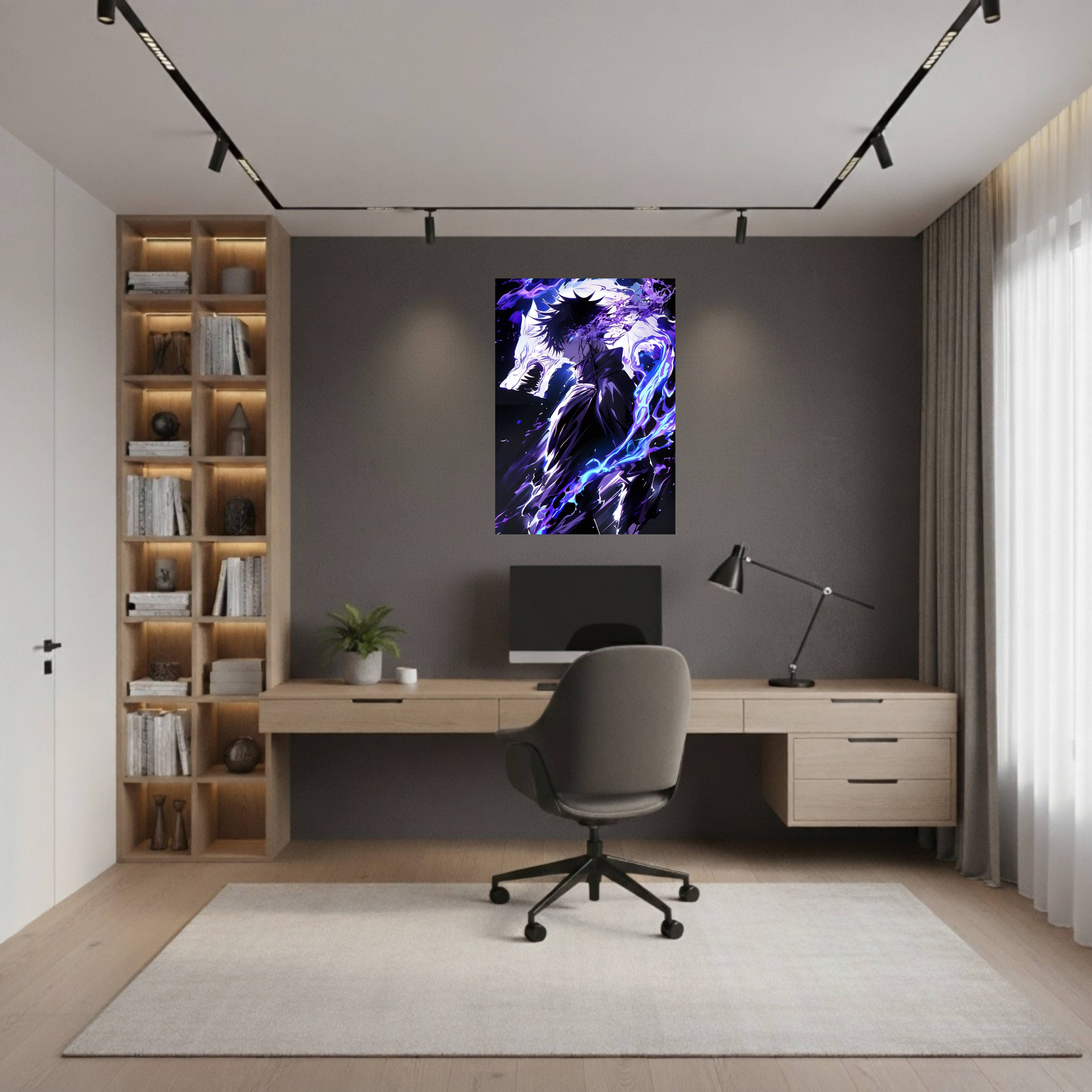 Megumi Fushiguro Poster – Hakuro