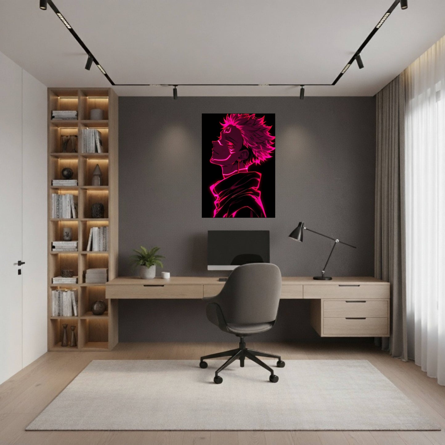 Sukuna: Neon Edition Poster